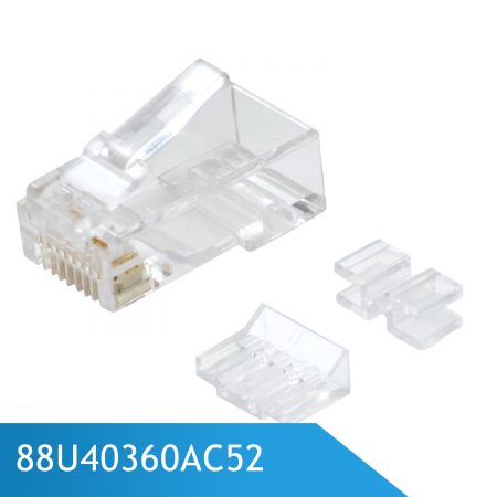 For 0.90-1.00mm Insulated Conductor - Cat 6A unshielded modular plugs